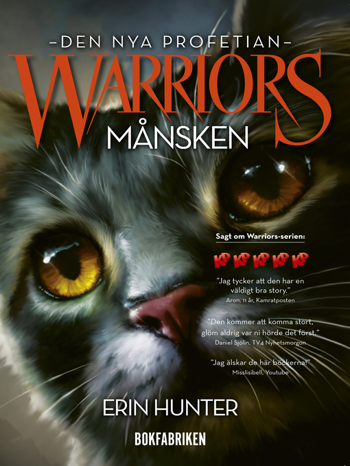 Titeldetaljer för Månsken av Erin Hunter - Tillgänglig